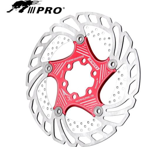 Free Shipping Mountain Bike DH 6 Inch 160/180 / 203mm Cooling Disc Brake Disc Rotor Heatsink Disc Brake Rotor Bicycle Brake