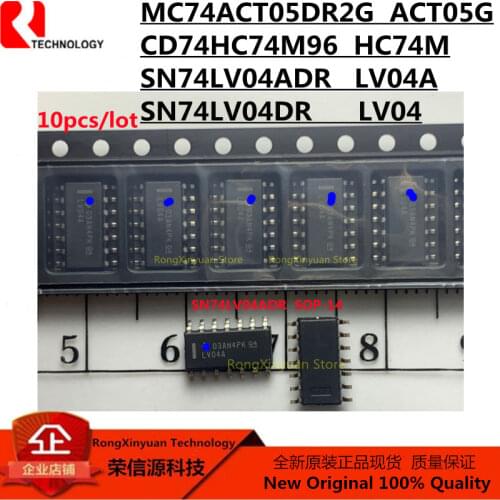 10 pcs/lot SN74LV04D SN74LV04DR LV04 SOP-14 SN74LV04 100% New original