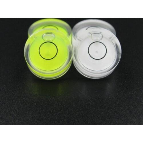 Universal Bubble Level Bullseye Spirit Level Vial 18*9mm Circular Horizontal Measuring Instrument 1 PCS