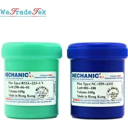 MECHANIC NC-559-ASM BGA Reballing Solder Flux Paste High Viscosity Lead free Welding Flux for IC Chip PCB SMD Reballing Tools