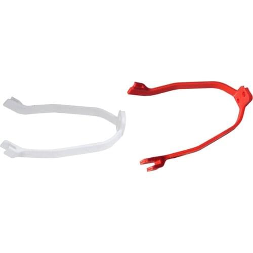 2 Pcs Rear Mudguard Bracket Rigid Support for Electric Scooter Xiaomi Mijia M365/M365 Pro Parts, White & Red