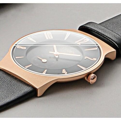 Fashion Black Female Watch Luxury Quartz Wristwatches Women Watches Waterproof Wristwatch Leather Strap Watch Hodinky Men Clock