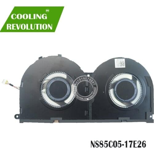 Laptop CPU Cooling Fan NS85C05-17E26 DC05V 1.0A DC28000KDD0 6PIN for DELL XPS 15 9575 2-in-1 0P354T P354T CN-0P354T