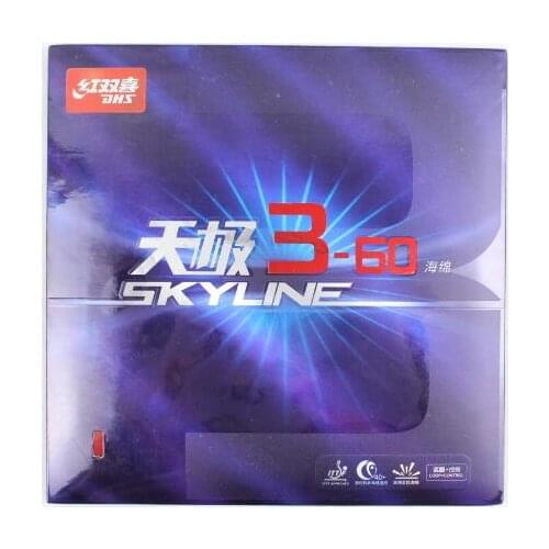 Original DHS SKYLINE 3-60 Table Tennis rubber,Table Tennis cover / Pingpong rubber Cake Sponge Free shipping