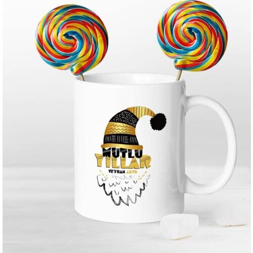 Personalized Christmas Happy Birthday Mug and Nostalgic Leisured Candy Seti-8