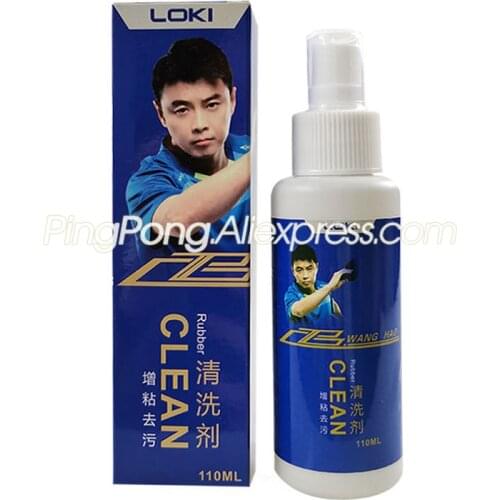 LOKI Professional Table Tennis Rubber Cleaner 110ml Ping Pong Racket Clean Mist Wash Detergent Water