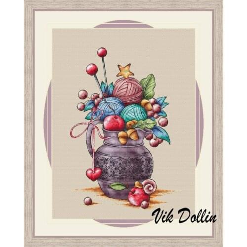 ZZ1040 New Styles Cross Stich Set Cross Stitch Kit Embroidery Needlework Craft Packages Cotton Floss New Counted Homfun Painting