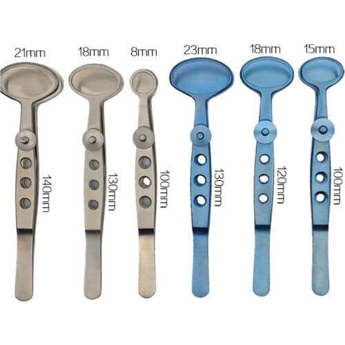 Three size S M L can choose Stainless Steel eyelid tweezers chalazion chalazion cyst folder clip Eyelid Tools Makeup tools/acce