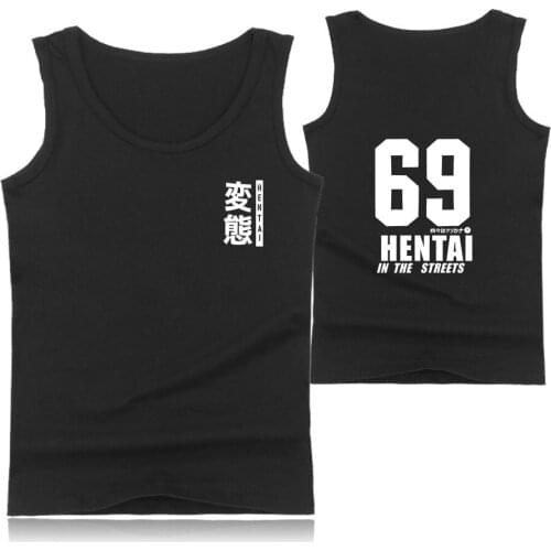 Hentai Fashion Printed Tank Tops Women/Men Summer Cool Sleeveless Vest 2020 Hot Sale Casual Streetwear Clothes