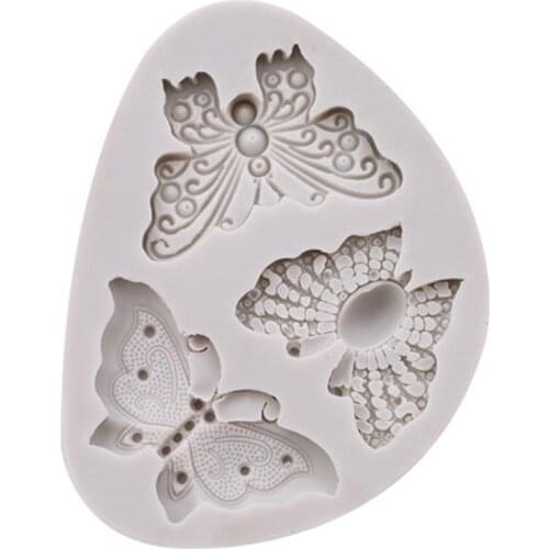 Butterfly Shape Silicone Cake Mold Soap Mould Chocolate Fondant Candy Baking Tool Cake Decorating Tools Kitchen Cooking Tools