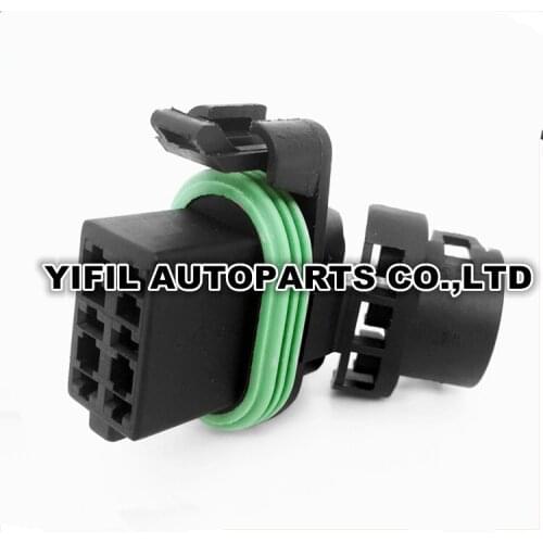 5/10/20/50/100pcs/lot FCI 6 Pin 6 Way Female Connector Plug Car Motorbike Caravan 211PL063S0003 211 PC063S0003