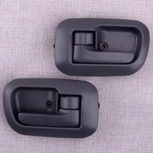 69206-08010 69205-AA010-B1 69206-AA010-B1 69205-08010 1 Pair Front Grey Interior Door Handle & Bezel Fit for Toyota Sienna