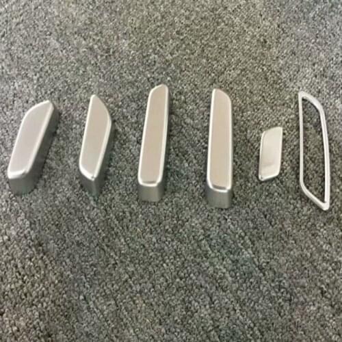 Matte Chrome Interior Car Seat Adjustment Adjust Switch Cover Kit For Mazda CX-5 KF 2020 2017 2018 CX5 Overlay Trims Accessories