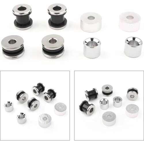 1Set Motorcycle Detachable Sissy Bar Backrest Docking Hardware Kit for Harley Davidson Touring 1997-2008 Road Glide