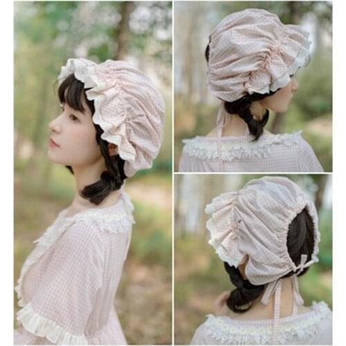 Lolita hair band hair clip preppy style student bowknot Kawaii Girl Tea Party vintage palace Soft Girl princess headwear