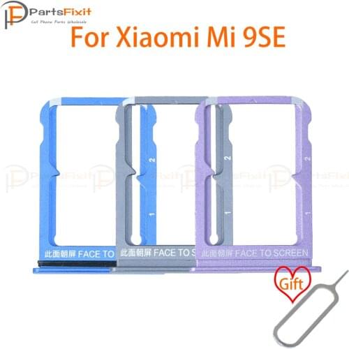 SIM Card Tray for Mi9SE SIM Card Slot SIM Card Holder Card Slot Adapter for Mi 9SE Replacement Parts with free Eject Pin