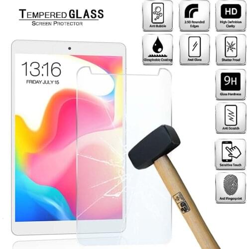 Tablet Tempered Glass Screen Protector Cover for Teclast P80 Pro P6200 P6210 Tablet Computer Anti-Scratch Explosion-Proof Screen