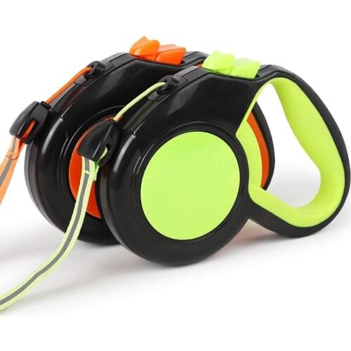 Walking Leads 8m Retractable Pet Leash Lead For Dogs Cats Retractable Leash Reflective Nylon Dog Leash High Quality Retractable