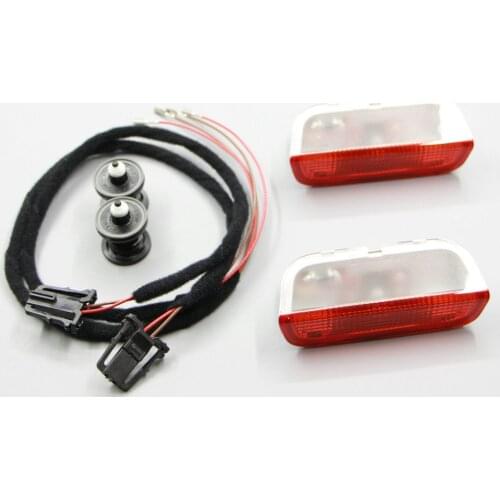 Apply to MK6 MK 7 Jette Passat B6 B7L Tiguan Sharan CC Scirocco The door warning light red door 3AD 947 411 3AD947411