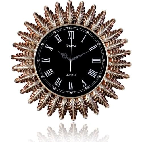 Ru home decoration C mute living room hanging Zhong Shiying scanning upscale fashion creative movement watches