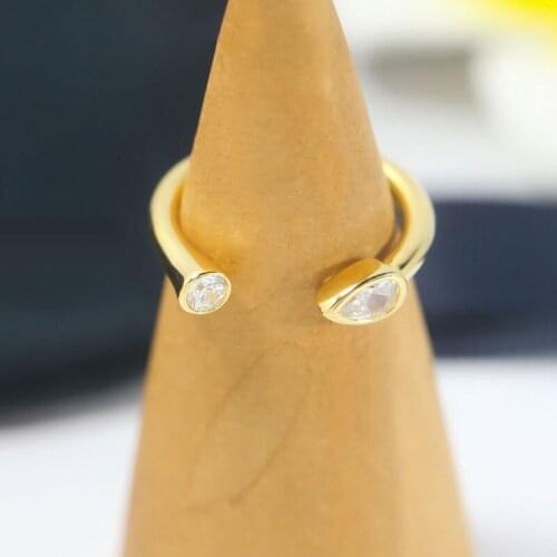 SLJELY Rings With Cubic Zirkonia For Women