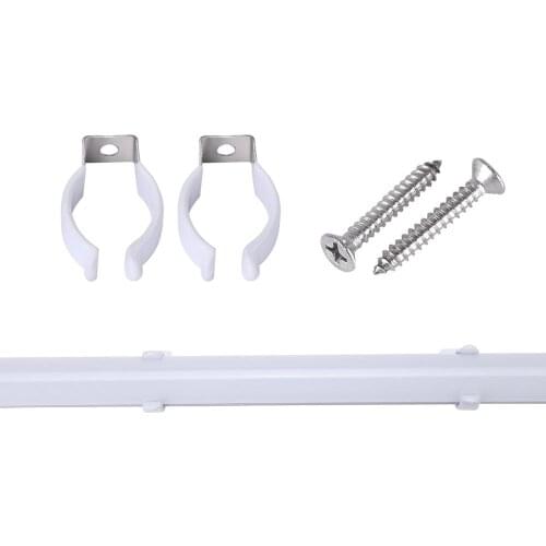 T8 LED Light Bulbs U Clips Holder Fluorescent Tube Lamp Bracket Stainless Steel Lampholder Support