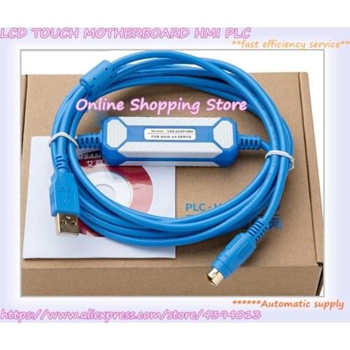 USB-DVOP1960 Download Cable Used For A4 Series USB-DVOP1960 Servo Driver Communication Debugging Cable New Boxed