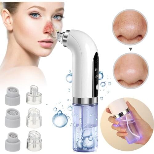 Electric Small Bubble Blackhead Remover USB Pore Cleaner Acne Pimple Removers Vacuum Suction Point Noir Facial Cleaner Tool