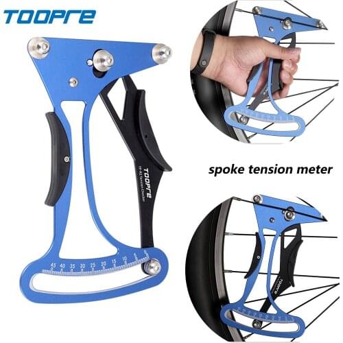 Bicycle CNC hollow design Spoke Tension Meter Tool Wheel Spokes Builders Repair Tool Checker Indicator Accurate Ultra light 155g