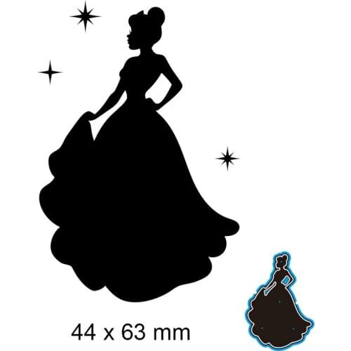 Cutting Dies Princess New Metal Stencils DIY Scrap Booking Paper Cards Making Decoration