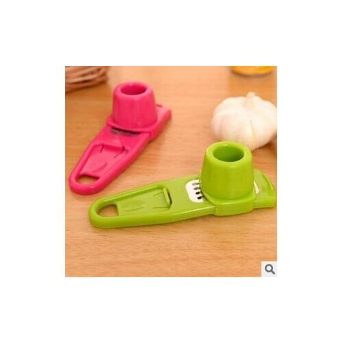 High Quality Garlic plastic Presses garlic mincer garlic masher cooking tools free shipping