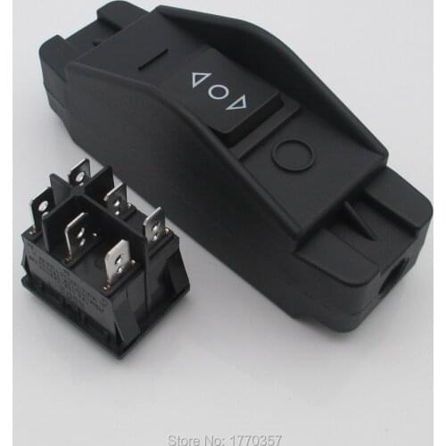 1 PCS Bilateral Reset Ship Type Switch Middle Stop Foot 3 To Turn To Reversing Press Down Connect Automatic Springback 16A