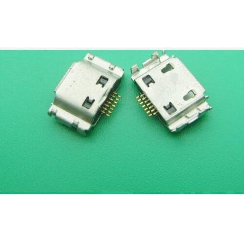 10pcs New Charging Micro mini USB Port Dock jack charging port female socket Connector For Samsung Ace 5830 GT-S5830 Phone