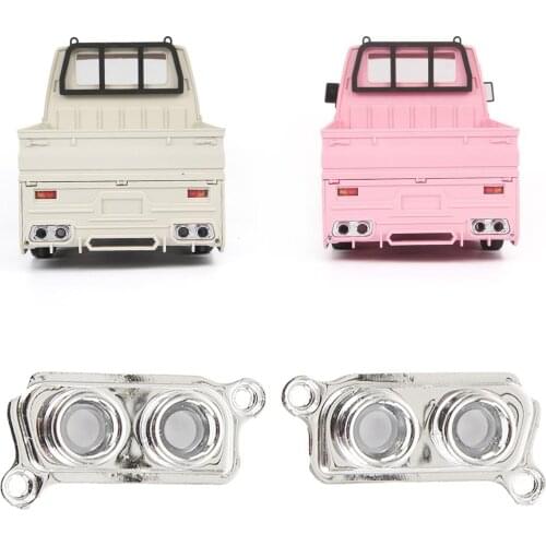 2pcs RC Car Exhaust Spare Parts Modification Replacement Parts for Kids