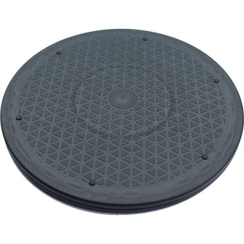 30cm Plastic Pottery Wheel Clay Sculpture Rotary Turnplate Platform Heavy Duty Rotating Swivel Turntable Lazy Susans Wheel Black