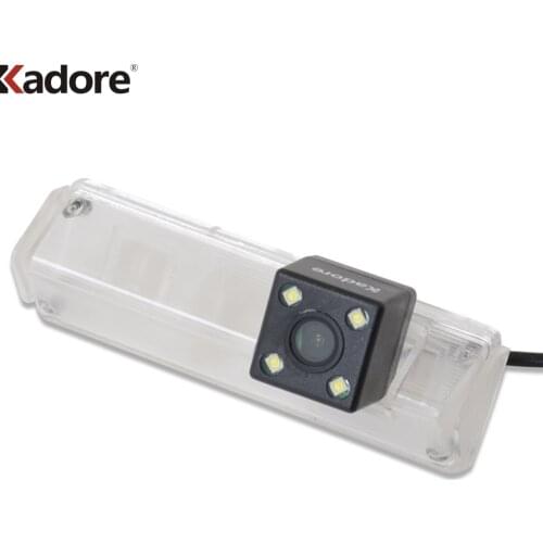 For Mitsubishi Pajero Sport Pajero Dark 2008-2015 Car Rearview Camera Backup Reverse Rear View Cameras CCD 4 LEDs Night Vision