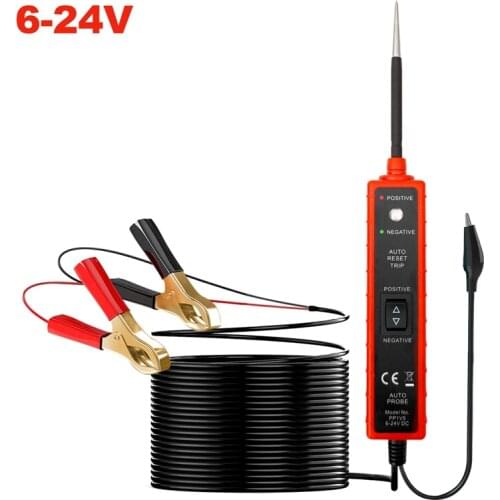 EM285 6-24V Car Electrical Circuit Test Pen Voltage Tester Power Probe Automotive Tool
