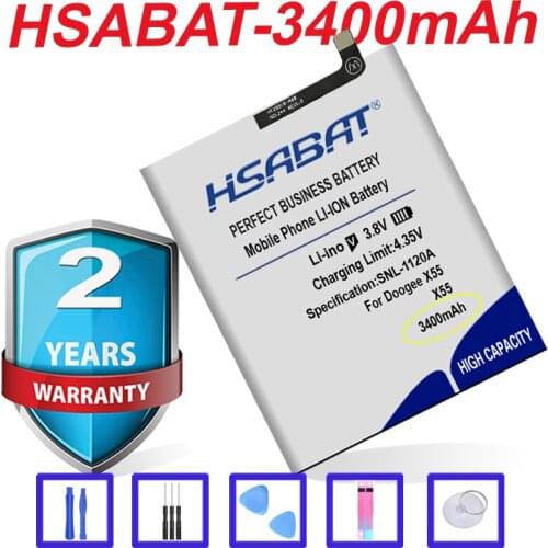 HSABAT DOOGEE X55 Phone Batteries