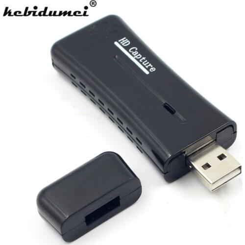 Kebidumei USB2.0 Port Video Capture Card HD 1 Way HDMI-compatible 1080P Video Convert Card for PC for Windows XP/Vista/7/8/10