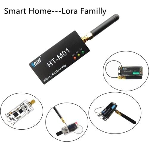 Mini 433/868/915MZ IOT Lora gateway LoraWan SX1301 for Raspberry Pi with ESP32 Lora Node/STM32 Lora node/ Iot smart home