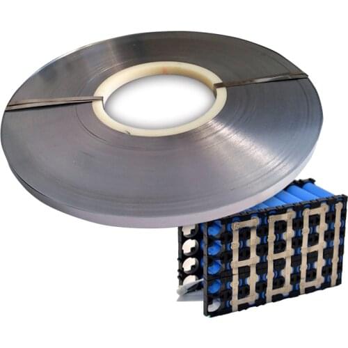 1kg Nickel Strips 0.1x5mm 18650 Battery Pack Spot Welding Nickel Belt Nickel Plated Steel Strip Lithium Battery Connecting Sheet