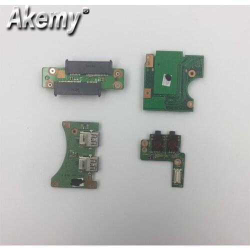 Original For Asus G750 G750JW G750JS G750JX G750JH G750JZ G750JM POWER Button switch USB audio hard disk SD card interface board