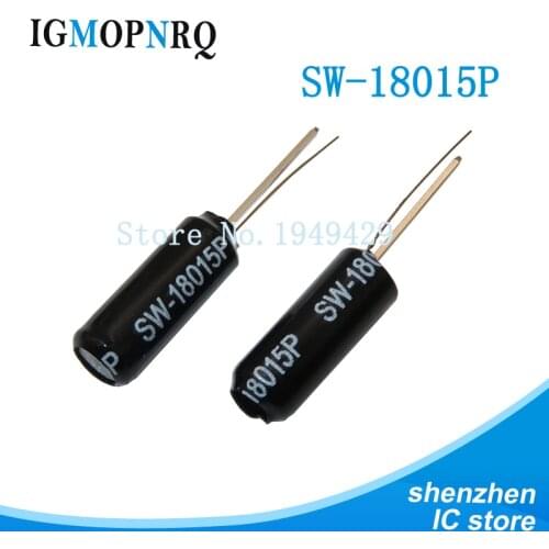 10pcs/lot SW-18015P 18015P Non-direction Spring Sensor Switch Vibration Sensor Switch Shake SW-18015