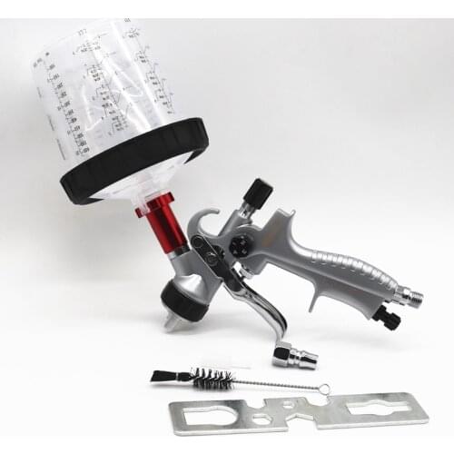HVLP Spray Gun 1.3MM PPS Adpater And Pps Cup Air Spray Guns HVLP Spray Gun Air Paint Spray Guns Airbrush For Painting Paint Gun