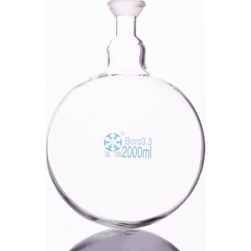 Spherical grinding mouth single neck round-bottomed flask,Capacity 2000ml,Female 35/20,Single neck round flask,Boiling flask