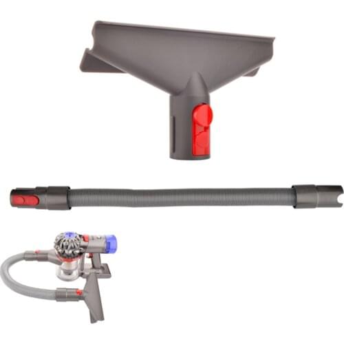 2Pcs/Set Vacuum Cleaner Brush Flexible Hose For Dyson V7 V8 V10 Accessory Tool Attachment Brush Mattress tool Brush