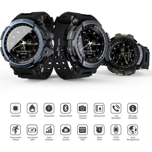 Smart watch MK28 Smart Sports Watch Outdoor Health Pedometer Bluetooth 4.0 Mountaineering Waterproof Smart Bracelet