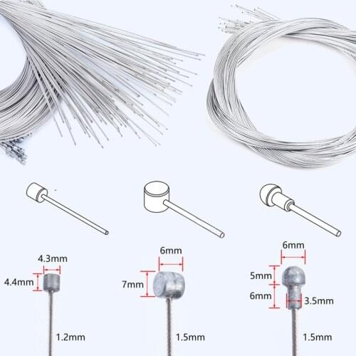 1pcs Brake/Derailleur Cable Replacement MTB Bike Road Bicycle Front Rear Brake Derailleur Cables Line Core Cycling Accessories