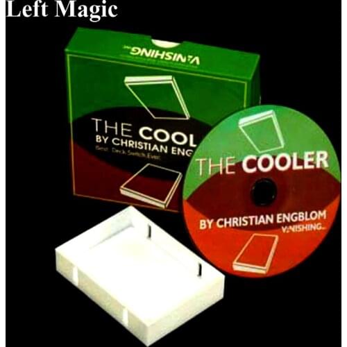 The Cooler (Gimmick +DVD) By Christian Engblom Magic Tricks Props Gimmicks Close Up Street Card Magic Mentalism Fun