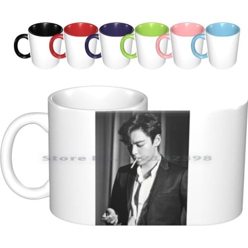 Top Ceramic Mugs Coffee Cups Milk Tea Mug Top Idol Kpop Kpop Korean Hot Creative Trending Vintage Gift Bottle Cup